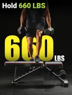 Adjustable Weight Bench for Full Body Workout - Image 2