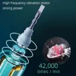 Sonic Electric Toothbrush with 5 Heads & Fast USB Charging - Image 2