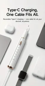 Rechargeable Dental Cleaner – 5 Speeds, LED Light - Image 4