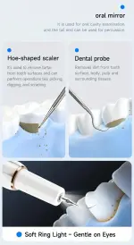 Rechargeable Dental Cleaner – 5 Speeds, LED Light - Image 8