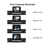 1080P Dash Cam – 32G Card, Gravity Sensor - Image 5