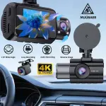 1080P Front & Rear Car Camera – Night Vision, Loop Recording - Image 2