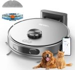 Robot Vacuum & Mop – LiDAR Navigation, Strong Suction, WiFi/App