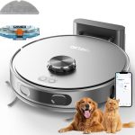 Robot Vacuum & Mop – LiDAR Navigation, Strong Suction, WiFi/App
