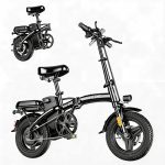 Folding Electric Bike for Adults – 750W Peak Motor, 23MPH, 35 Mile Range