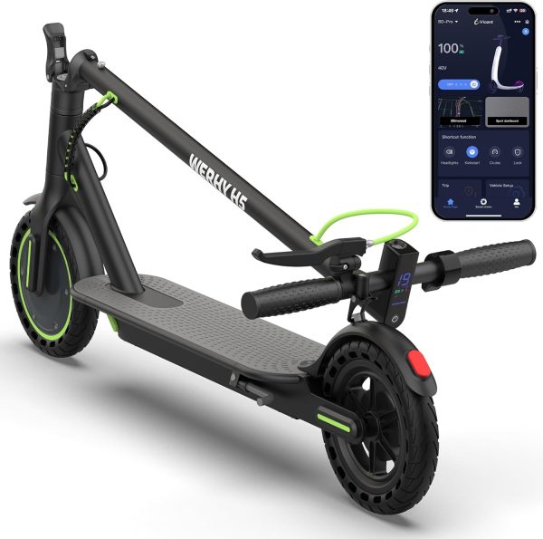 Electric Scooter – 8.5/10" Solid Tire, 350W/500W Motor, 19/22 MPH