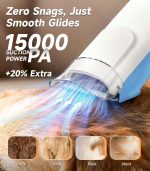Dog Grooming Kit with Vacuum – 15000Pa, 50dB Low Noise, 2L Capacity - Image 6