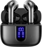 Wireless Bluetooth Earbuds, 60H Playtime, IPX5 Waterproof