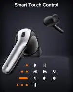 Wireless Bluetooth Earbuds, 60H Playtime, IPX5 Waterproof - Image 8