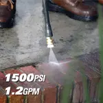 Greenworks 1500/2700/3000 PSI Pressure Washer – 1.2 GPM, Upright Hand-Carry, PWMA Certified - Image 3