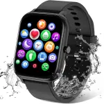 1.83" Smart Watch – IP68 Waterproof, Fitness Tracker, Pink