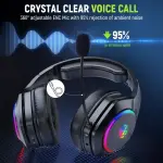 Wireless Gaming Headset for PS5/PS4/PC – 2.4GHz USB & Type-C, 40Hrs, 7.1 Surround - Image 5
