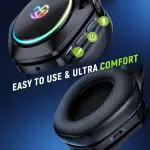 Wireless Gaming Headset for PS5/PS4/PC – 2.4GHz USB & Type-C, 40Hrs, 7.1 Surround - Image 6