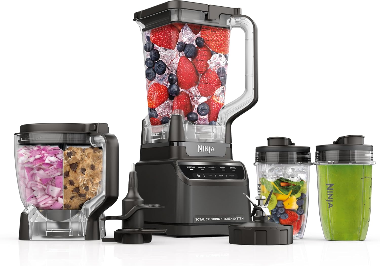 12545h 1200W Total Crushing Kitchen System – 8-Cup Processor Bowl - Image 1