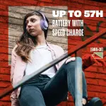 Wireless Over-Ear Headphones, 76H Battery Life - Image 6