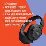 Wireless Over-Ear Headphones, 76H Battery Life - Image 8