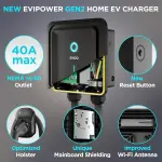 NACS Level 2 EV Charger for Tesla – 40 Amp, 25 ft Cable, NEMA 14-50 - Image 4