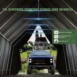 Portable Garage – 13x24 FT Heavy Duty RV Carport Canopy - Image 7