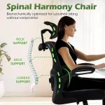 Ergonomic Office Chair – Adjustable Lumbar Support, Mesh, Wheels - Image 7