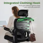 Ergonomic Office Chair – Adjustable Lumbar Support, Mesh, Wheels - Image 10