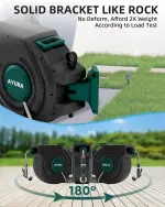 Automatic 100 ft Garden Hose Reel – Kink-Free Rewind - Image 10