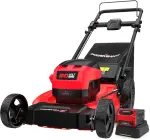 Powersmart 80V 21" Brushless Cordless Lawn Mower with Battery & Charger