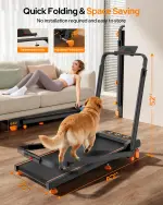 Walking Pad Treadmill – 12% Incline, 4-in-1, Foldable, 350LBS Capacity - Image 6