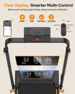 Walking Pad Treadmill – 12% Incline, 4-in-1, Foldable, 350LBS Capacity - Image 7