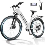 Electric Bike for Adults – 1000W Peak Motor, 28MPH, 65 Mile Range