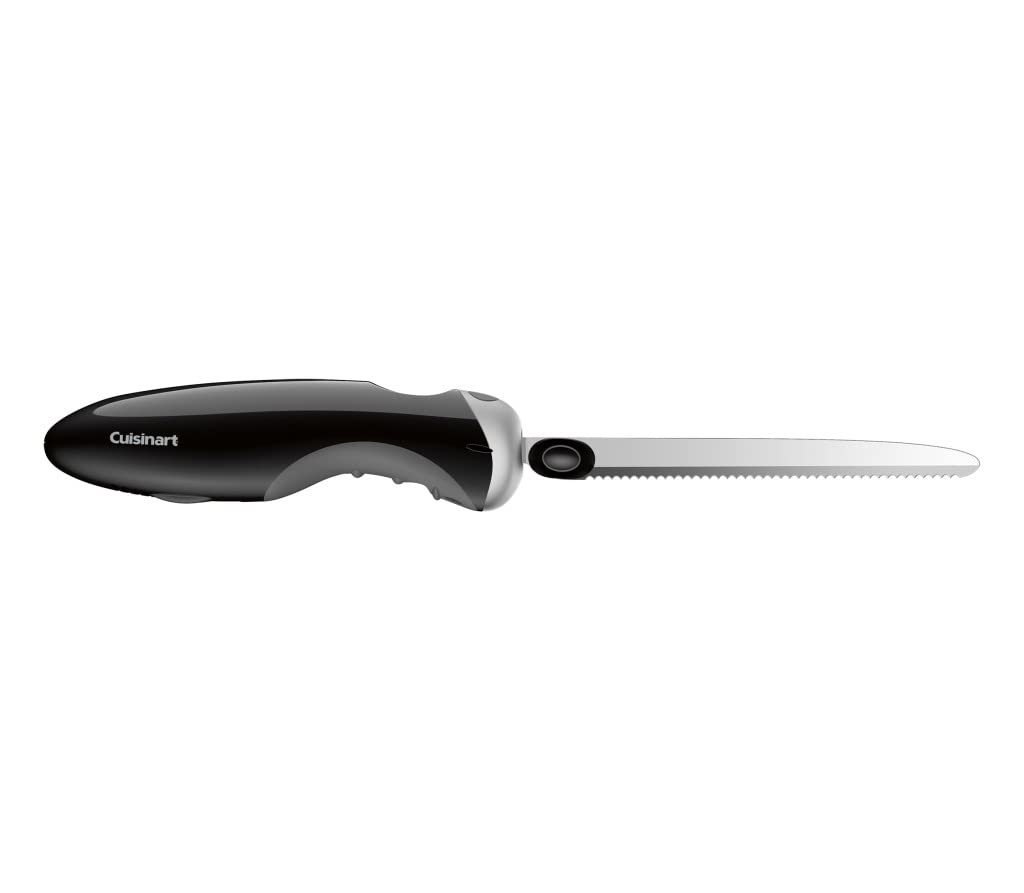 31Srp5MuLLL Cuisinart Electric Knife,1 Blade, Black,1 EA - Image 1