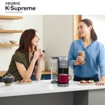 Keurig K-Supreme Single Serve K-Cup Pod Coffee Maker, MultiStream Technology, 4 Brew Sizes, 66oz Dual-Position Removable Reservoir, Gray - Image 2