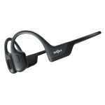 SHOKZ OpenRun Pro-Bone Conduction Headphones, Open-Ear Bluetooth Wireless Sport Headphones for Running and Workout, Sweat Resistant, Long Battery Life, Premium Deep Bass, Mic，with Hair Band, Black