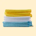 Microfiber Cleaning Cloths – 24-Pack, 12x16 Inch, Non-Abrasive, Lint-Free, Reusable, Absorbent - Image 2