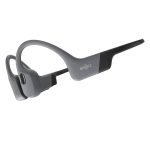 SHOKZ OpenSwim Pro - Open-Ear Bluetooth & MP3 Bone Conduction Sport Headphones, Swimming Headphones, IP68 Waterproof, Grey