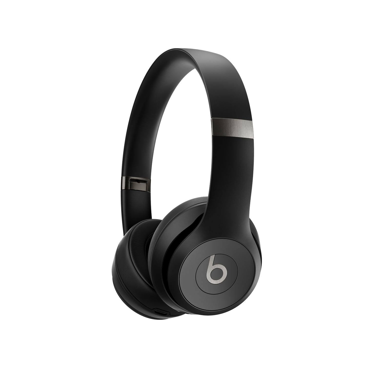 515FE+S4yLL Beats Solo 4 - Wireless On-Ear Bluetooth Headphones, Up to 50-Hour Battery Life, Ultra-Lightweight Comfort, Powerful and Balanced Sound, Apple & Android Compatible - Matte Black - Image 1