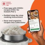 Instant Pot Duo Plus 9-in-1 Multicooker, Pressure Cooker, Slow Cook, Rice Maker, Steamer, Sauté, Yogurt, Warmer & Sterilizer, Includes App With Over 800 Recipes, Stainless Steel, 6 Quarts - Image 4