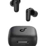 Soundcore P30i by Anker Noise Cancelling Earbuds, Strong and Smart Noise Cancelling, Powerful Bass, 45H Playtime, 2-in-1 Case and Phone Stand, IP54, Wireless Earbuds, Bluetooth 5.4 (Black)