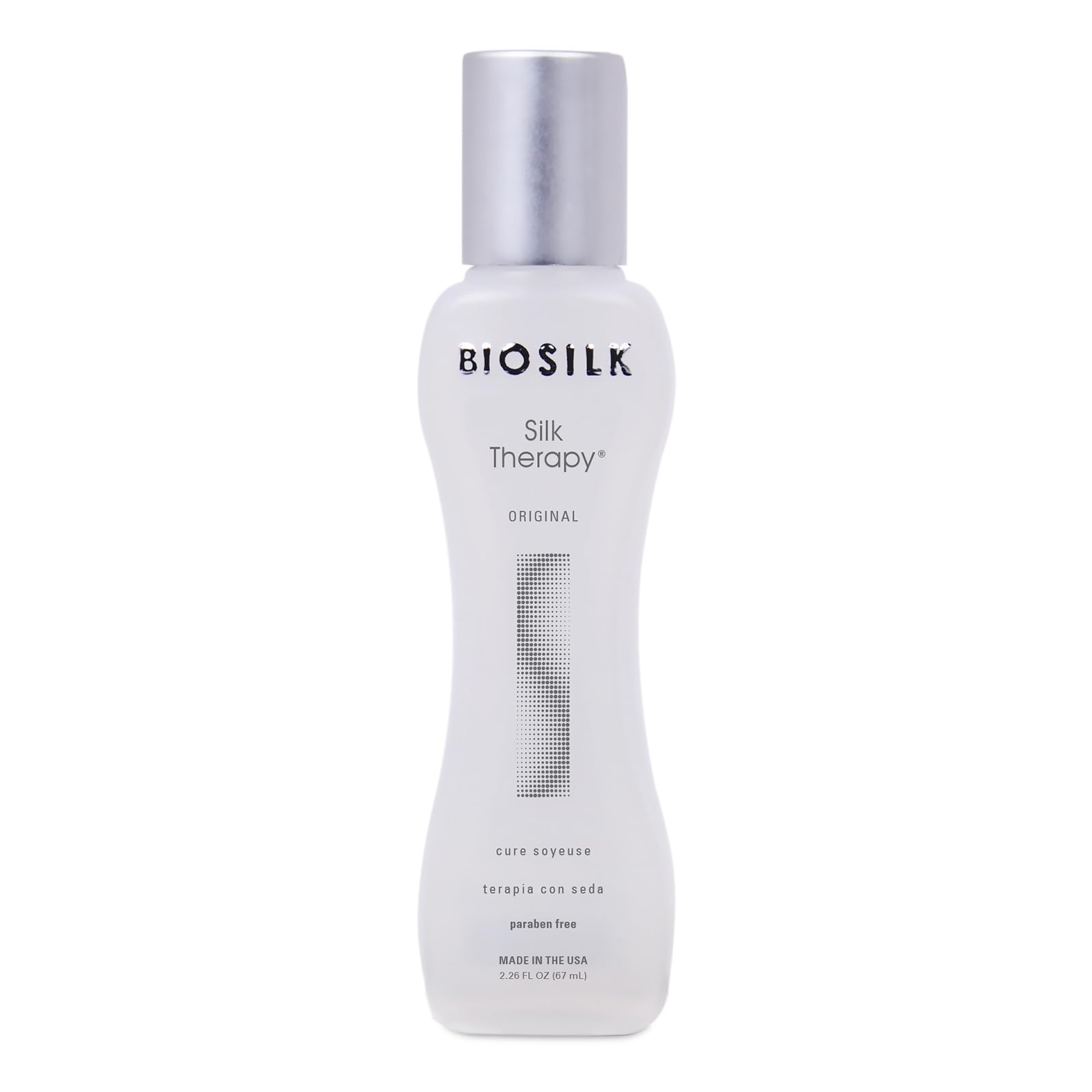51P45IrSnJL Silk Therapy Original Leave-In Hair Treatment – Adds Shine, Smooths, Prevents Split Ends - Image 1