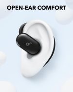 Soundcore V20i by Anker Open-Ear Headphones, Adjustable Ear Hooks, Ultra-Comfort, Snug Fit, Powerful Sound, Clear Calls, IP55, 36H Playtime, Bluetooth 5.4 Wireless Earbuds, Multipoint Connection - Image 6