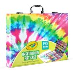 Inspiration Art Case Coloring Set – 140-Piece, Washable Markers, Crayons, Colored Pencils, Paper, Ages 5+ - Image 10