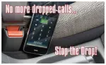 Drop Stop - The Original Patented Car Seat Gap Filler (As Seen On Shark Tank) - Between Seats Console Organizer, Set of 2 and Slide Free Pad and Light - Image 3