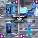MrBeast Lab Hyper Fusion Mutators, Experiment & Create The Lightning Panther, Add Mutation Fluid, Press The Fingerprint Scanner & Reveal The Panther, Over 20 Points of Articulation, Collect All 3 - Image 6