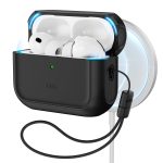 ESR for AirPods Pro 3 Case, Compatible with AirPods Pro 3rd Generation Case (2025), Compatible with MagSafe, Full Drop Protection Cover with Lanyard, Black