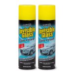 Invisible Glass 91164-2PK Premium Aerosol Glass Cleaner Spray for Car Windshields and Windows, Automotive and Home Window Cleaner, Streak-Free, Ammonia-Free, Tint-Safe – 19 oz (Pack of 2)