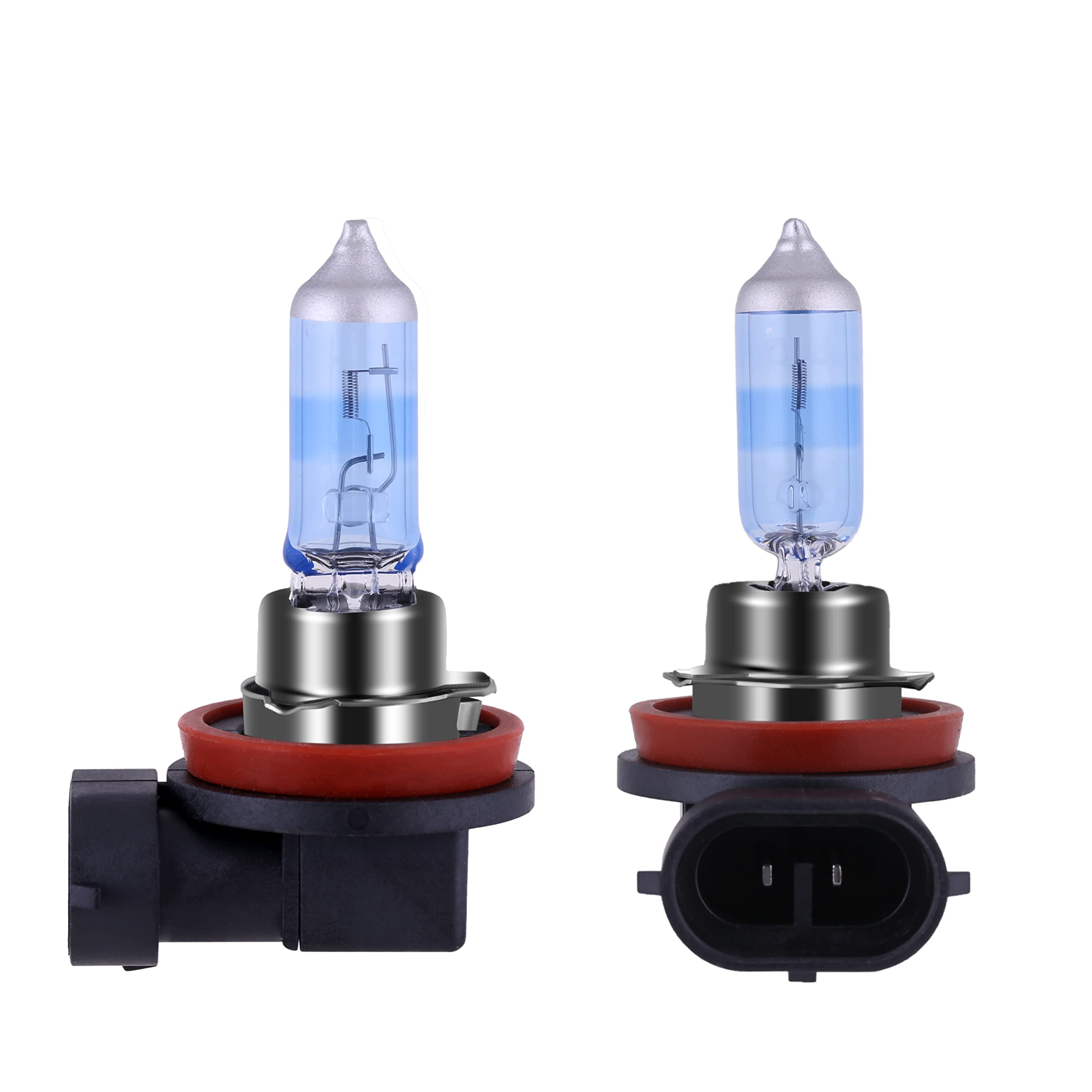 61GTcjqP+ZL NEWBROWN H11 Headlight Bulb 5000K Super White Light Long Life Replacement PGJ19-2 12V/55W (H11, 2 Pack) - Image 1