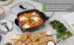 Presto 07117 12" Electric Skillet with glass cover - Image 2