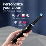 Oral-B iO Series 9 Electric Toothbrush with 3 Replacement Brush Heads, Black Onyx - Image 7