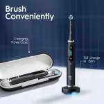Oral-B iO Series 9 Electric Toothbrush with 3 Replacement Brush Heads, Black Onyx - Image 4