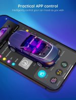 Car Interior LED Lights – 16 Million Colors, Music Sync, App Control, 2-Line Design, Easy Install - Image 7