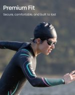 SHOKZ OpenSwim Pro - Open-Ear Bluetooth & MP3 Bone Conduction Sport Headphones, Swimming Headphones, IP68 Waterproof, Grey - Image 5